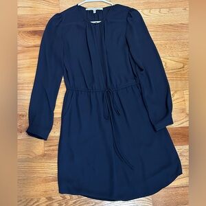 Collective Concepts Dark Blue Long Sleeve Dress
